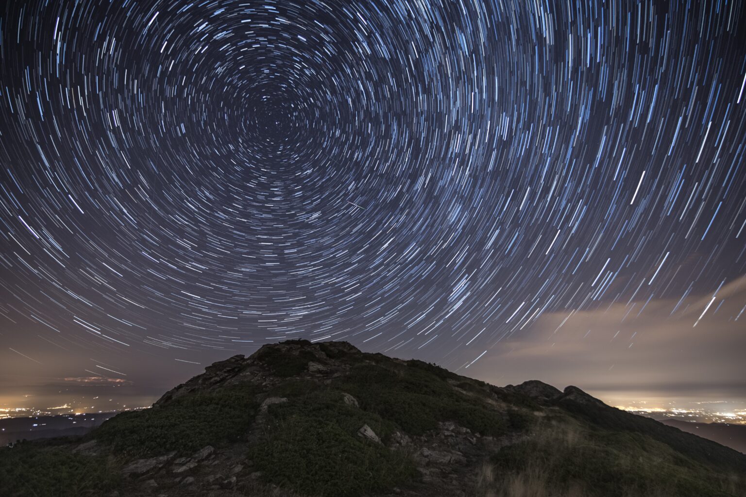 crea un timelapse con circumpolar
